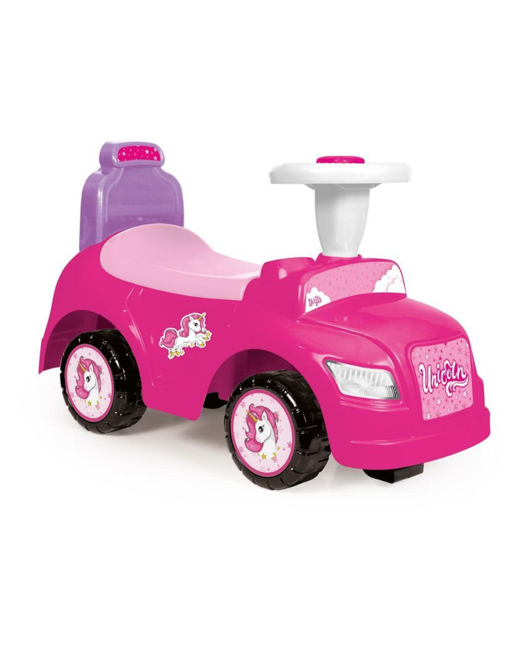 UNICORN STEP CAR 2IN1 PINK aleemaz.com  UNICORN STEP CAR 2IN1 PINK aleemaz.com